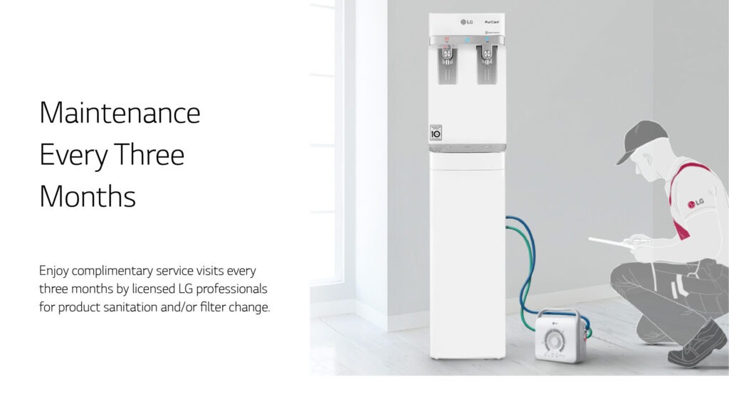 water dispenser service for office every 3 months